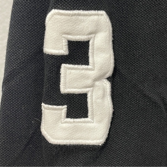 Polo Ralph Lauren Men’s Mesh Long Sleeve Hooded Shirt Black Big Pony Medium - Picture 6 of 8